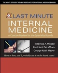 Cover: Last Minute Internal Medicine: A Concise Review for the Specialty Boards - McGraw-Hill Medical