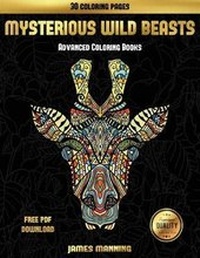 Enlarge image Cover: Advanced Coloring Books (Mysterious Wild Beasts) - Coloring Pages