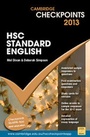 Cover: Cambridge Checkpoints HSC Standard English 2013 - Cambridge University Press