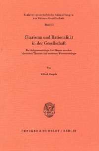 Abbildung von: Charisma und Rationalität in der Gesellschaft. - Duncker & Humblot