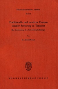 Abbildung von: Traditionelle und moderne Formen sozialer Sicherung in Tanzania. - fibre