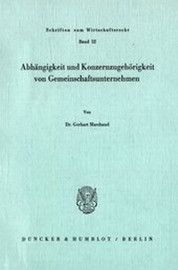 Abbildung von: Abhängigkeit und Konzernzugehörigkeit von Gemeinschaftsunternehmen. - fibre
