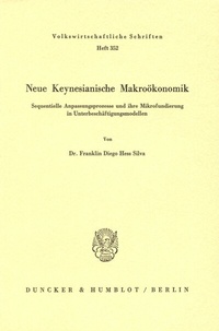 Abbildung von: Neue Keynesianische Makroökonomik. - Duncker & Humblot