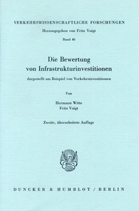 Abbildung von: Die Bewertung von Infrastrukturinvestitionen - Duncker & Humblot