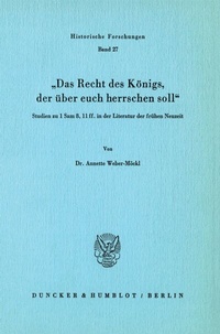 Abbildung von: Das Recht des Königs, der über euch herrschen soll. - fibre