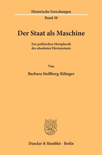 Abbildung von: Der Staat als Maschine. - fibre