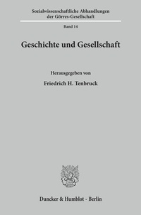 Abbildung von: Geschichte und Gesellschaft. - fibre