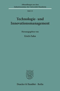 Abbildung von: Technologie- und Innovationsmanagement. - fibre