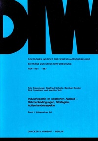 Abbildung von: Industriepolitik im westlichen Ausland - - Duncker & Humblot