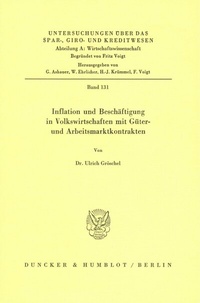 Abbildung von: Inflation und Beschäftigung in Volkswirtschaften mit Güter- und Arbeitsmarktkontrakten. - fibre