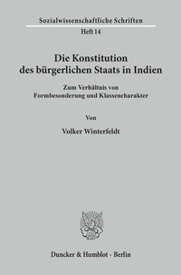 Abbildung von: Die Konstitution des bürgerlichen Staats in Indien. - fibre