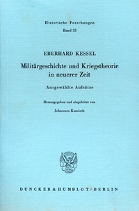 Abbildung von: Militärgeschichte und Kriegstheorie in neuerer Zeit. - Duncker & Humblot