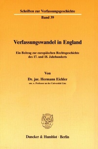 Abbildung von: Verfassungswandel in England. - fibre