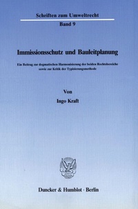 Abbildung von: Immissionsschutz und Bauleitplanung. - fibre