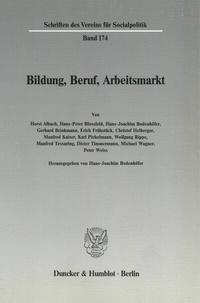 Abbildung von: Bildung, Beruf, Arbeitsmarkt. - Duncker & Humblot
