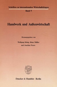 Abbildung von: Handwerk und Außenwirtschaft. - Duncker & Humblot