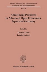 Abbildung von: Adjustment Problems in Advanced Open Economies: Japan and Germany. - fibre