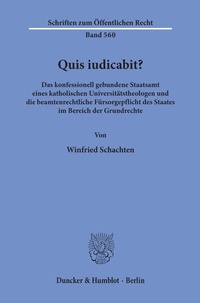 Abbildung von: Quis iudicabit? - fibre