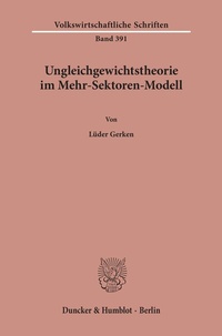 Abbildung von: Ungleichgewichtstheorie im Mehr-Sektoren-Modell. - fibre