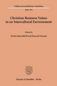 Abbildung von: Christian Business Values in an Intercultural Environment. - fibre