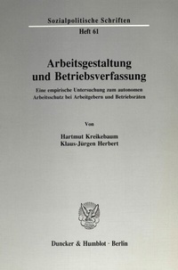 Abbildung von: Arbeitsgestaltung und Betriebsverfassung. - fibre