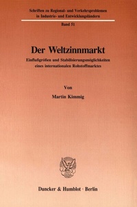Abbildung von: Der Weltzinnmarkt. - fibre