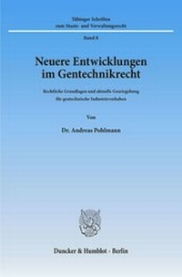 Abbildung von: Neuere Entwicklungen im Gentechnikrecht. - fibre