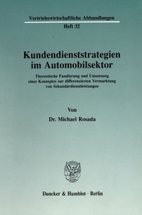 Abbildung von: Kundendienststrategien im Automobilsektor. - fibre