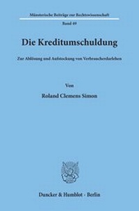 Abbildung von: Die Kreditumschuldung. - fibre