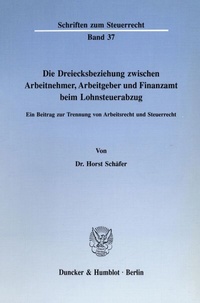 Abbildung von: Die Dreiecksbeziehung zwischen Arbeitnehmer, Arbeitgeber und Finanzamt beim Lohnsteuerabzug. - fibre