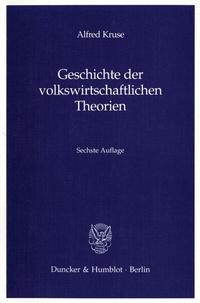 Abbildung von: Geschichte der volkswirtschaftlichen Theorien. - fibre