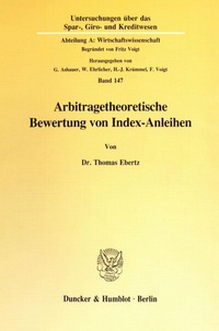 Abbildung von: Arbitragetheoretische Bewertung von Index-Anleihen. - fibre