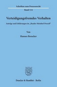 Abbildung von: Verteidigungsfremdes Verhalten. - fibre