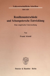 Abbildung von: Renditenunterschiede und Schumpetersche Entwicklung. - fibre