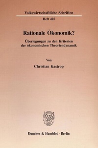 Abbildung von: Rationale Ökonomik? - fibre