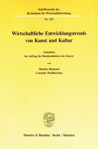 Abbildung von: Wirtschaftliche Entwicklungstrends in Kunst und Kultur. - fibre