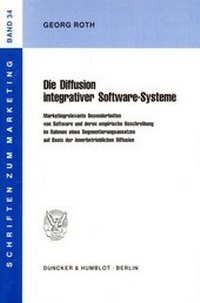 Abbildung von: Die Diffusion integrativer Software-Systeme. - fibre