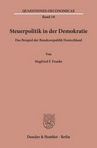 Abbildung von: Steuerpolitik in der Demokratie. - fibre