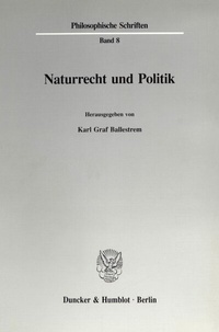 Abbildung von: Naturrecht und Politik. - fibre