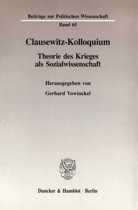 Abbildung von: Clausewitz-Kolloquium. - fibre