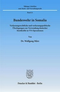 Abbildung von: Bundeswehr in Somalia. - fibre