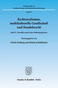 Abbildung von: Rechtsrealismus, multikulturelle Gesellschaft und Handelsrecht. - fibre