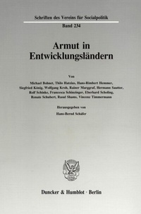 Abbildung von: Armut in Entwicklungsländern. - Duncker & Humblot