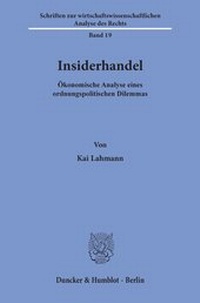 Abbildung von: Insiderhandel. - fibre