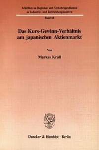 Abbildung von: Das Kurs-Gewinn-Verhältnis am japanischen Aktienmarkt. - fibre
