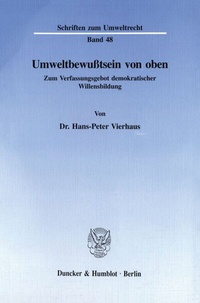 Abbildung von: Umweltbewußtsein von oben. - fibre