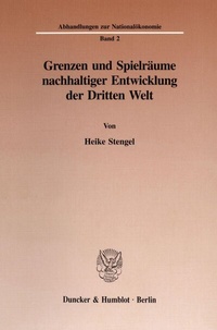 Abbildung von: Grenzen und Spielräume nachhaltiger Entwicklung der Dritten Welt. - fibre