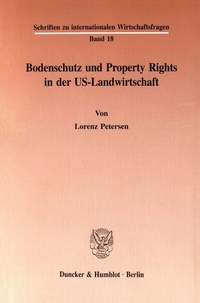 Abbildung von: Bodenschutz und Property Rights in der US-Landwirtschaft. - fibre