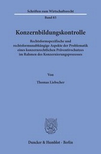 Abbildung von: Konzernbildungskontrolle. - fibre