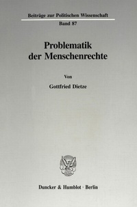 Abbildung von: Problematik der Menschenrechte. - fibre